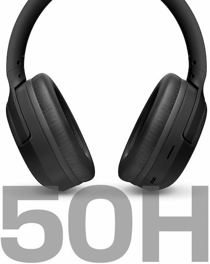 Wireless / Wired Over Ear Headphones with 2 hours of Operation Black