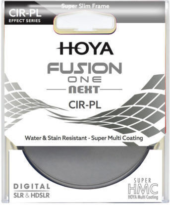 Hoya Fusion One Next Cir-pl Lens Filter CPL Diameter 82mm with HMC Coating (Multi-Coated) for Camera Lenses