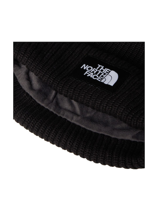 Kids Beanie Knitted Black