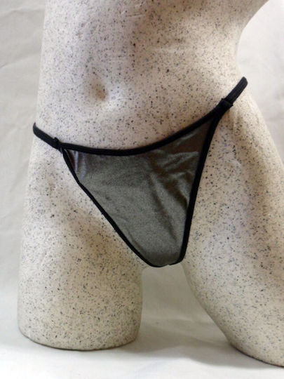 Γυναικείο Sexy String Ασημί