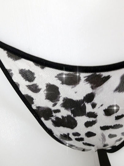 Frauen Sexy Zeichenfolge Mehrfarbig