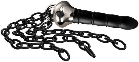 Rocks Off Deliver Vibrator Lust Linx Vibrator & Flogger Black