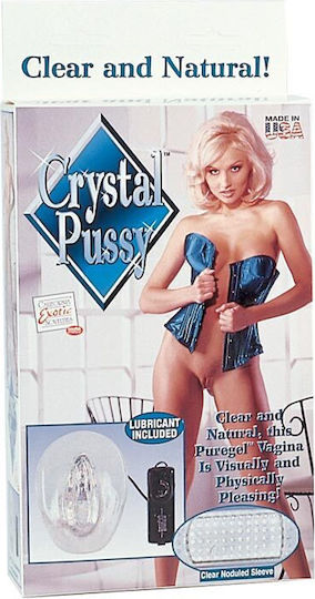 Calexotics Crystal Pussy Masturbator mit Vibration 1Stück