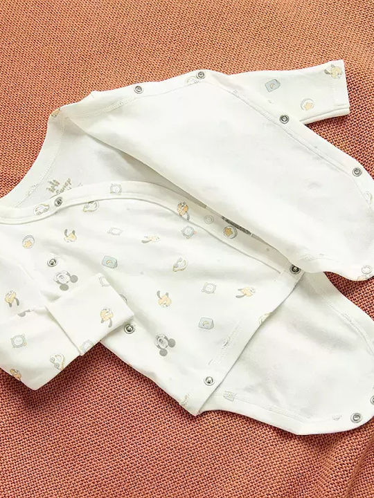 Cool Club Mickey Mouse Дълъг ръкав White 2бр