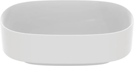 Ideal Standard Linda-x Countertop Sink Porcelain 45x38x13cm White Checkmate