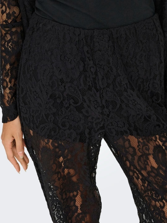Mw Dama Tesatura Pantaloni Black