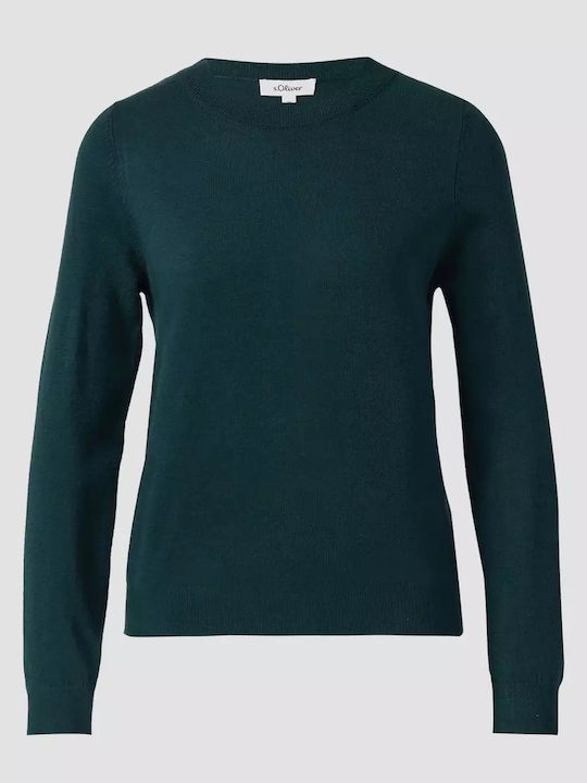 Red Label Γυναικείο Πουλόβερ Blue Green