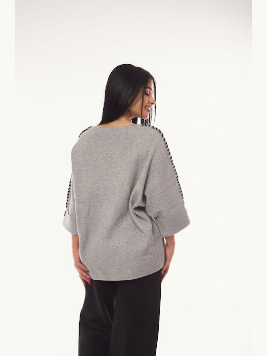 Women's Blouse Gray
