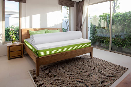 Green Future Matratzentopper Basic Comfort Halb-Doppel Schaumstoff 120x200x3cm