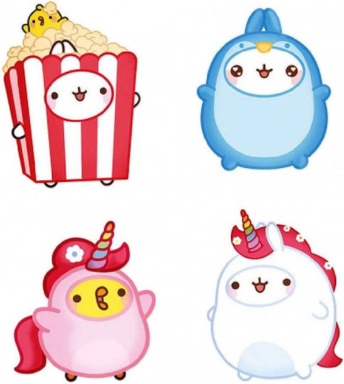Gama Brands Molang Blue 8cm (Miniature Novelty Toys)