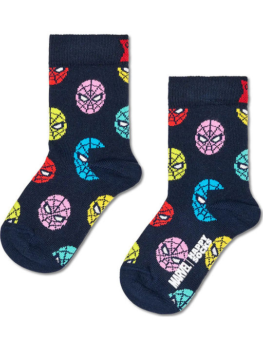 Happy Socks Παιδικές Κάλτσες Kids Πολύχρωμες 3 Ζευγάρια