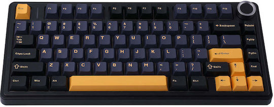 Aula F75 Wireless Gaming Mechanical Keyboard 75% with LEOBOG Reaper switches and RGB lighting (English US)