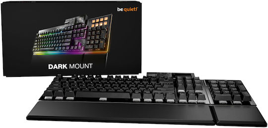 Be Quiet Dark Mount Silent Tactile Gaming Mechanical Keyboard with Custom switches and RGB lighting (English US)