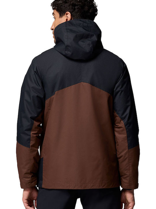 Bugaboo Iii Fleece 3 în 1 de Iarnă Jachetă Impermeabilă Maro