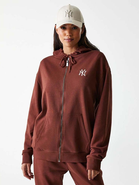 Sweatshirt with Hood Brown