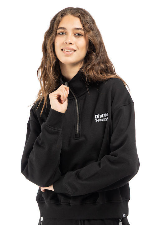 Damen Sweatshirt Black