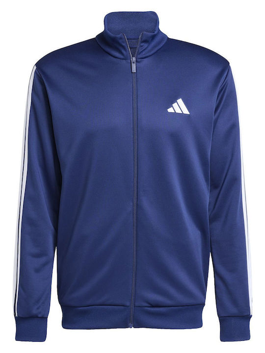 Training Tracksuit Glossy with Elastic Navy Blue
