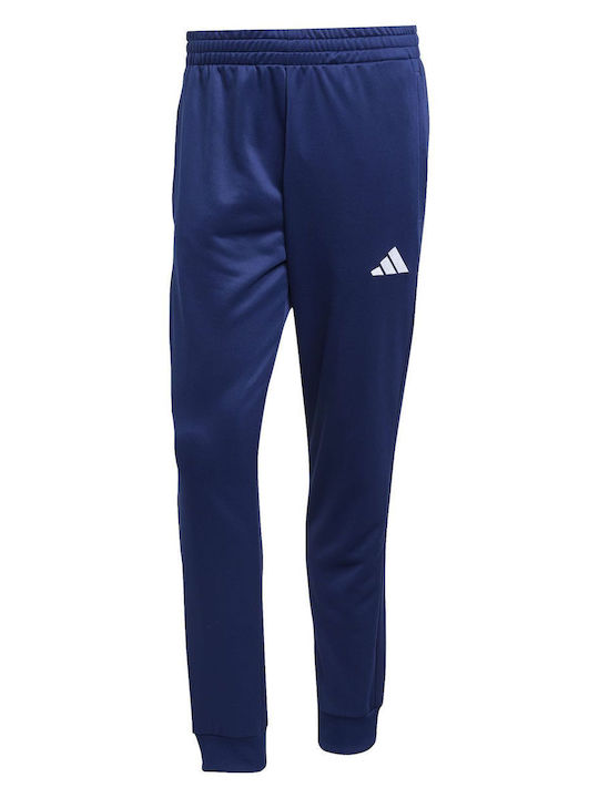 Training Tracksuit Glossy with Elastic Navy Blue