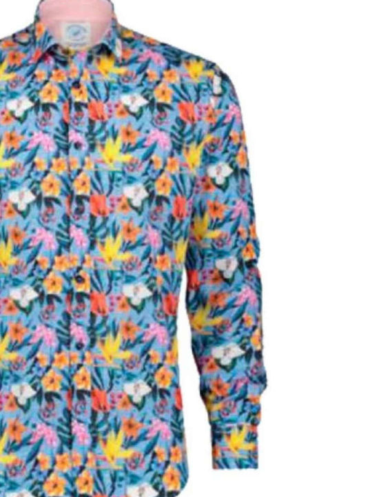 A Fish Named Fred Shirt Light Blue
