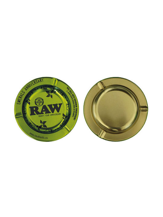 Raw Μεταλλικό Τασάκι Green Emerald Anniversary 14cm