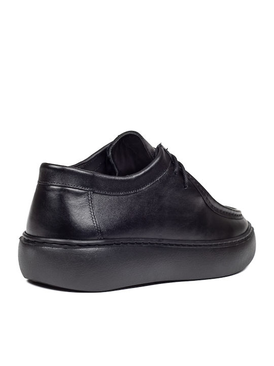 Men's Leather Casual Shoes Black