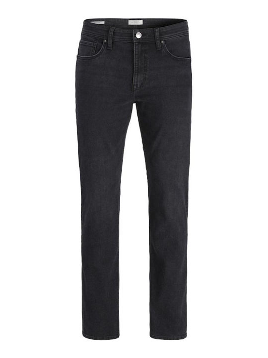 Men's Jeans Pants with Loose Tapered Fit Black