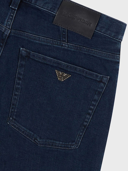 Men's Jeans Pants with Regular Fit Denim Blue