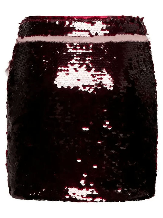 Mini Φούστα Red Plum