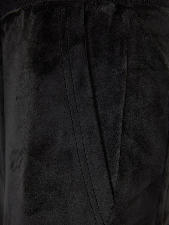 Sweatpants Velvet Black