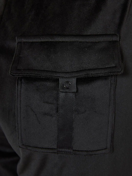 Sweatpants Velvet Black