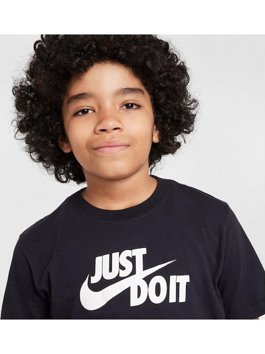 Kids' T-shirt Black Sportswear
