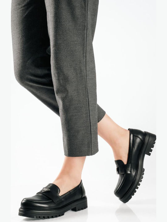 Women's Loafers in Black Color