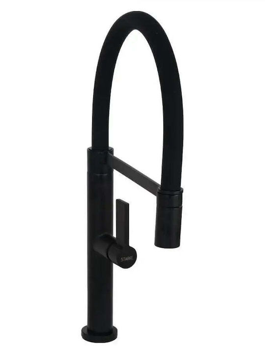 Alista Home Cf2045 Baterie Chiuvetă Bucătărie Bancă Flexibilă Neagră