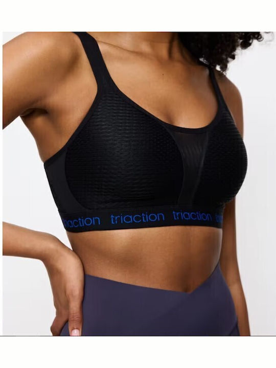 Triaction Energy Lite P Ex Athletic Athletic Bra without Underwire Black