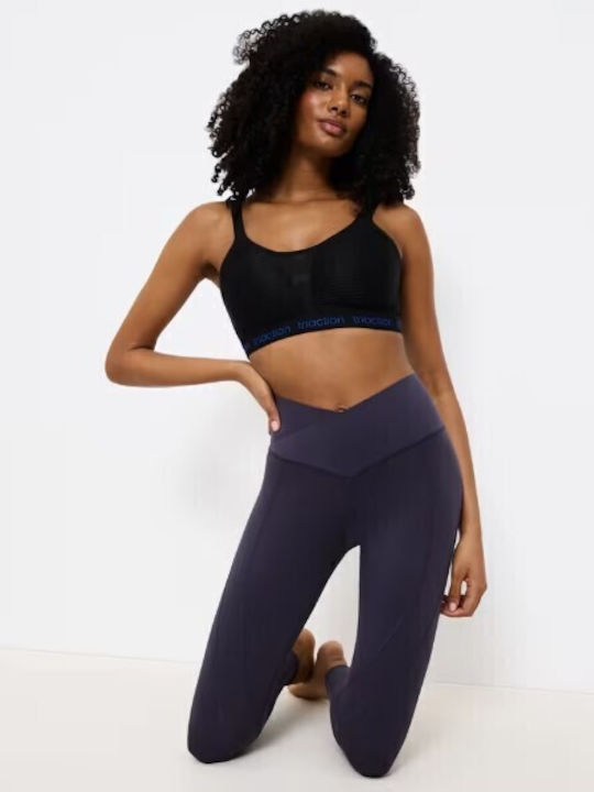 Triaction Energy Lite P Ex Athletic Athletic Bra without Underwire Black