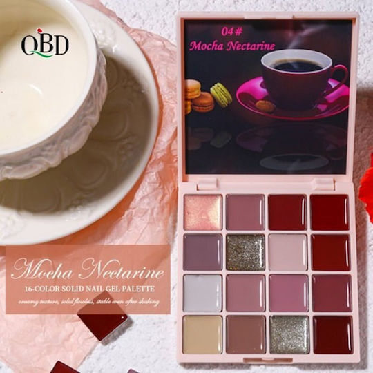 QBD 16 Colors Nail Gel