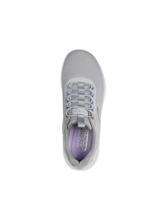 Overlay Mesh Sport Shoes Running Gray