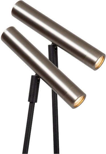 Lucide Lightning Duarte Floor Lamp with Socket for Bulb G9 Gray