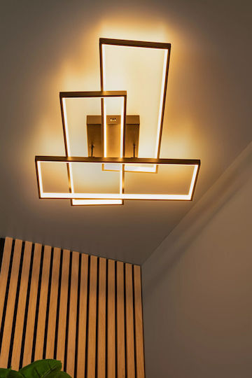 Lucide Lightning Lokero Ceiling Mount Light Black