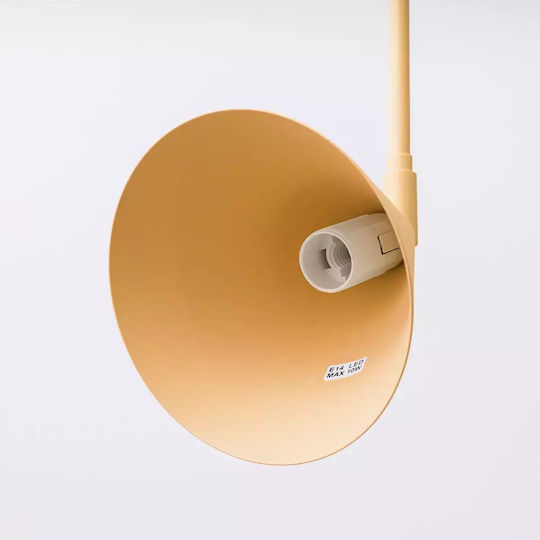 Sollux Classic Lamp Wall with Socket E14 Gold 10cm
