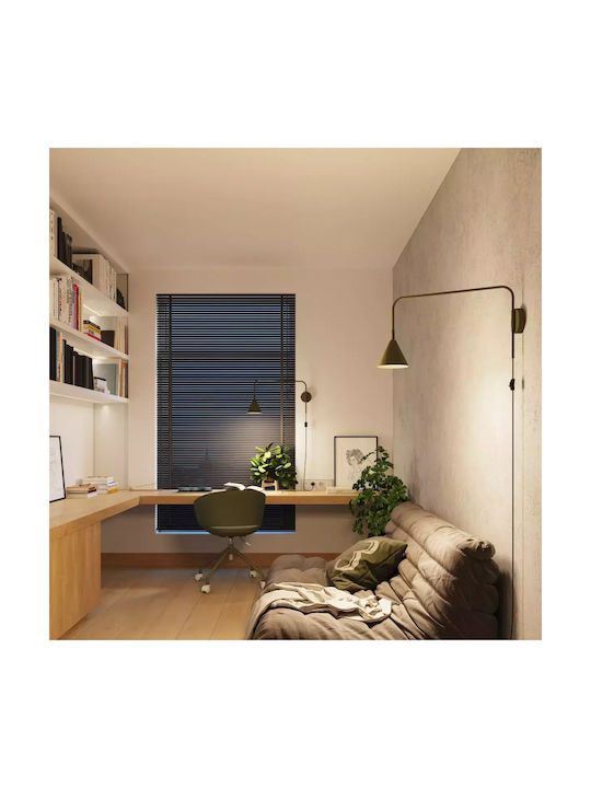 Sollux Classic Lamp Wall with Socket E14 Green 10cm