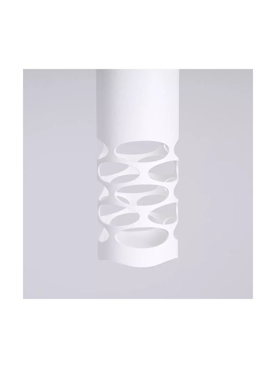 Sollux Klassisch Leuchte Wand mit Fassung GU10 Weiß 10cm