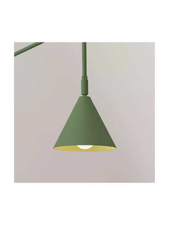 Sollux Classic Lamp Wall with Socket E14 Green 10cm