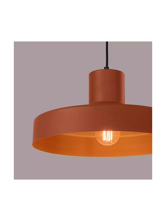 Sollux Pendant Light Red with Socket E27