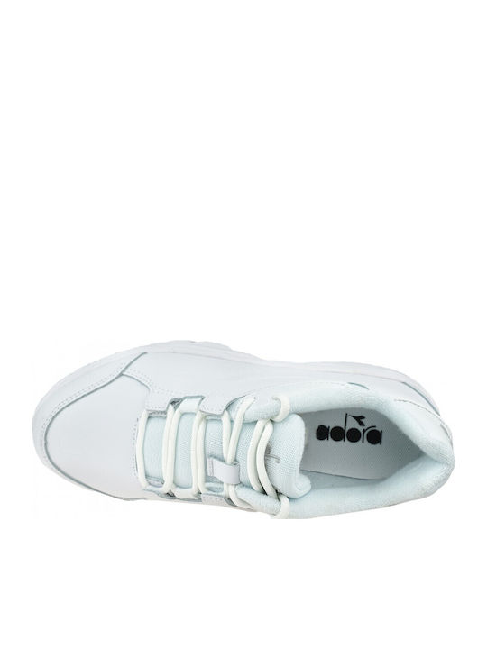 Majesty Γυναικεία Flatforms Sneakers Λευκά