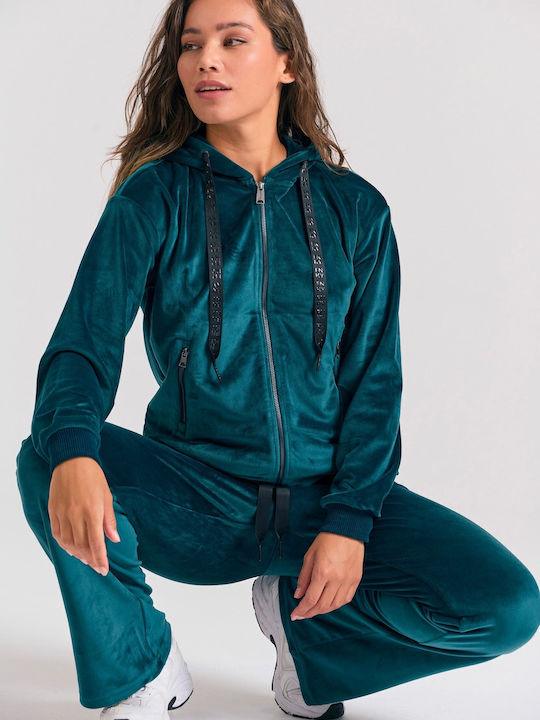 Sweatpants Velvet Green