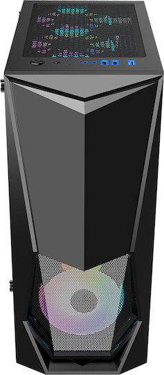 1STPLAYER Desktop PC Gaming (Ryzen 7-8700F/16GB DDR5/1TB SSD/GeForce RTX 5050/Fără Sistem De Operare)