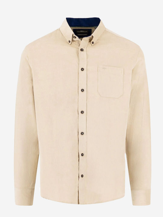 Μακρυμάνικo Κοτλέ Overshirt Sand