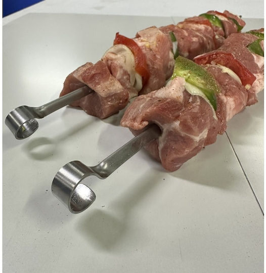 Bețe Inox Pentru Souvlaki–5 Bucăți