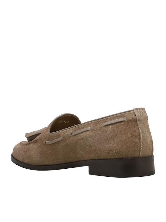 Mocasini barbati in Bej Culori
